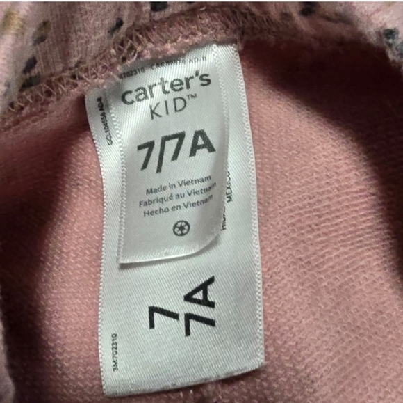 Kids Pink and Mint Pajama Set - Picture 4 of 14